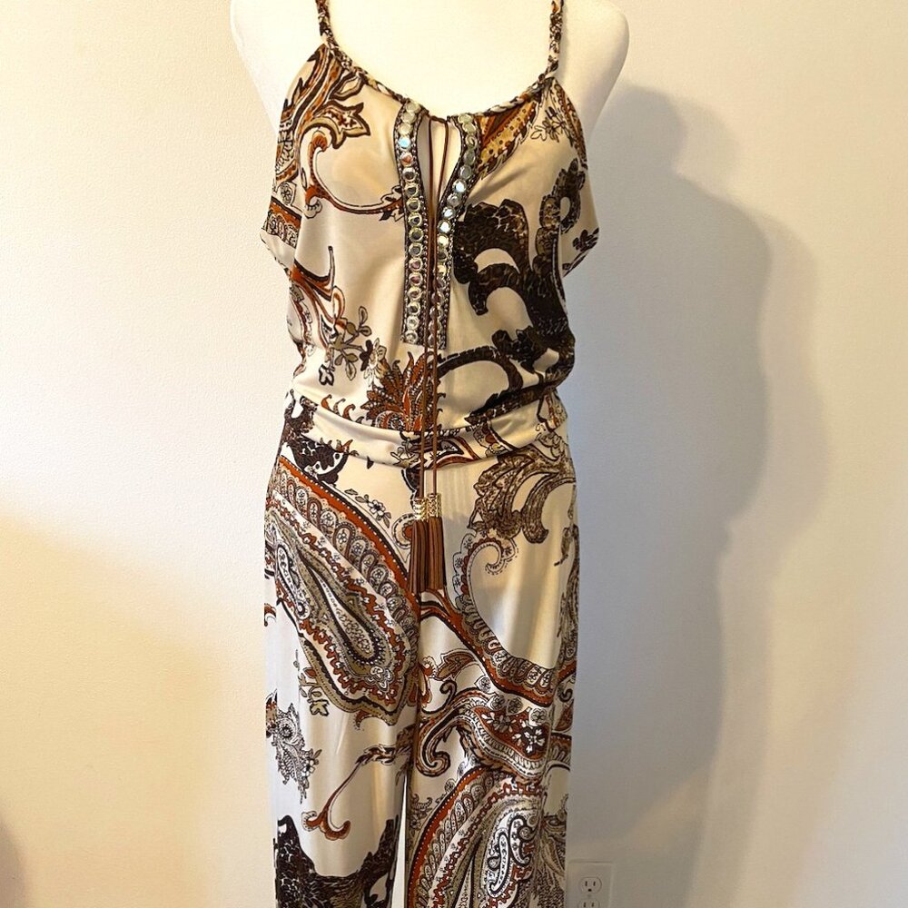Venus plunge jumpsuit